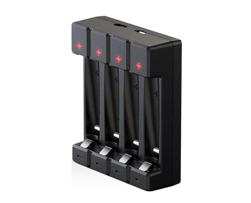 Soshine Chocolate Black 1.5V Li-ion AA AAA USB-C Battery Charger - Picture 3 of 4