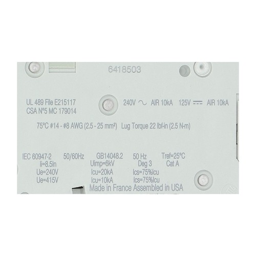Schneider Electric 60138 Multi 9 C60 Miniature circuit-breaker New NFP - Bild 3 von 9