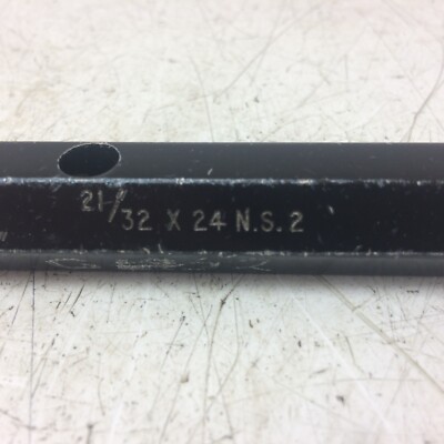 Go / No Go 21/32'' x 24 - NS - 2 - Go/No Go Stecker Gewindelehre (gebraucht)