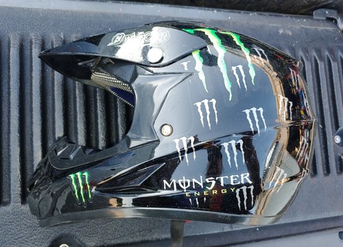 DOT Monster Energy Motocross Helmet MX 