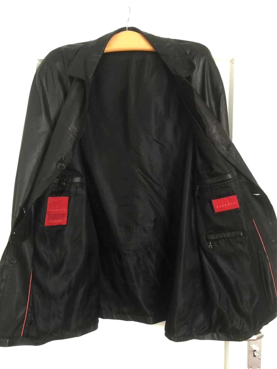 Exklusive Herren Lederjacke von Kapraun in Größe 60-62