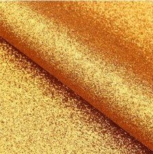 Harvest Orange Fine Glitter FAUX LEATHER ROLL12" x 55" WHOLESALE 1054204