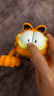 Vintage Garfield Body Massager Battery Operated Original Box