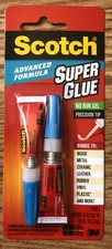 Scotch Advanced Formula Super Glue Gel 2/Pkg .07oz 051141231013