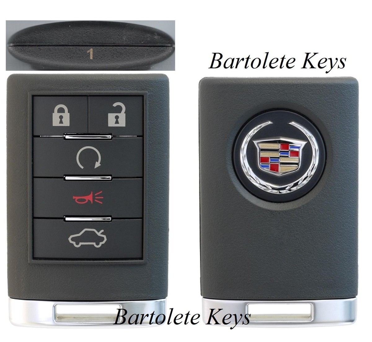 OEM Remote Entry Car Key Fob Fits 2008 2009 2010 Cadillac DTS CTS