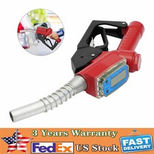 1"Diesel Gasoline Nozzle Gun Flow Meter for Fuel Oil Petrol Refilling Ship