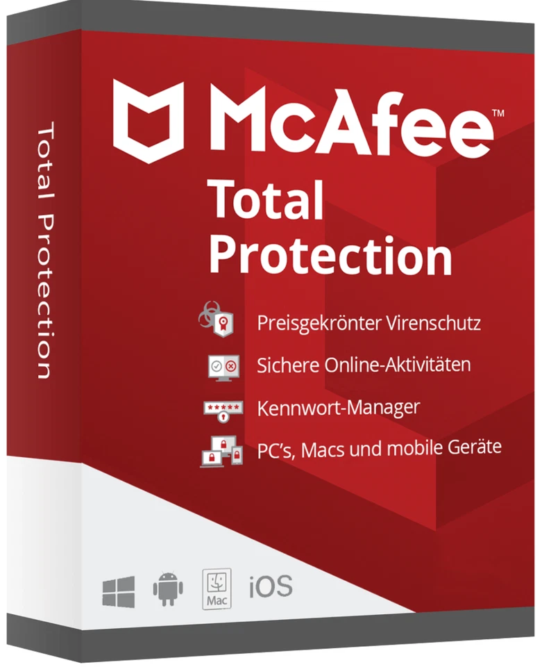 McAfee Total Protection 2025 3 dispositivi 1 anno | Versione completa o upgrade - Immagine 3 di 3