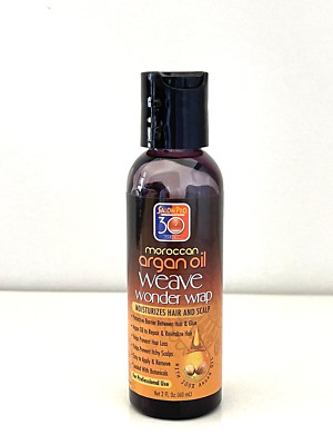 Salon Pro 30 Sec Moroccan Argan Oil Weave Wonder Wrap 2oz Dark