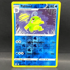2022 POKEMON LOST ORIGIN POLITOED 032/196 REVERSE HOLO (RARE)