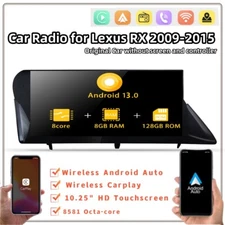 Car Radio for Lexus RX 2009-2015 Wireless Carplay GPS RDS SWC Mirrorlink Stereo