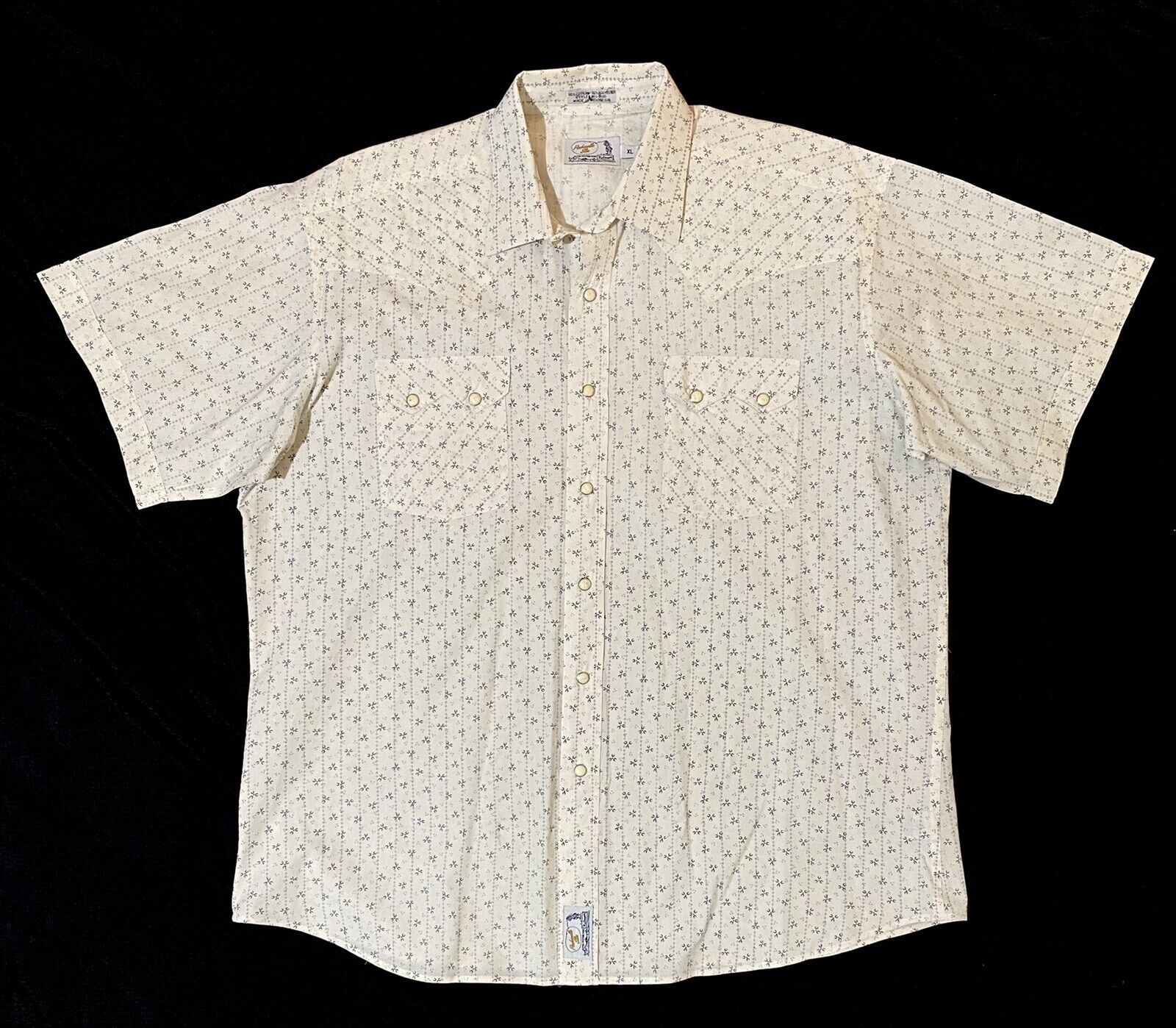 Vintage Panhandle Slim Retro Mens Western Shirt Size … - Gem