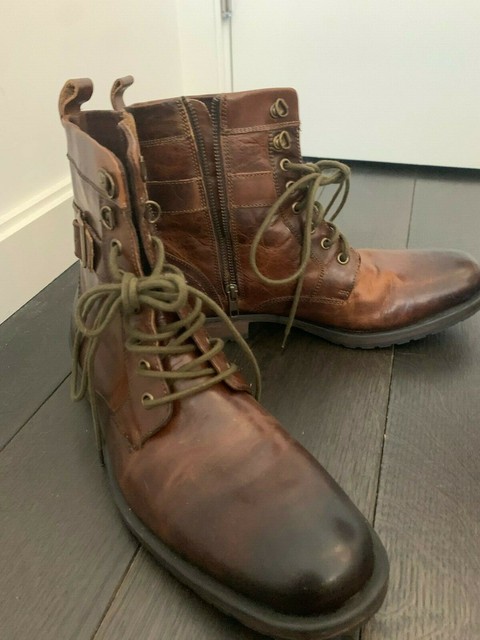 aston grey lonaro cap toe boot