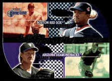 2001 Fleer Game Time Pedro Martinez Randy Johnson #3LT