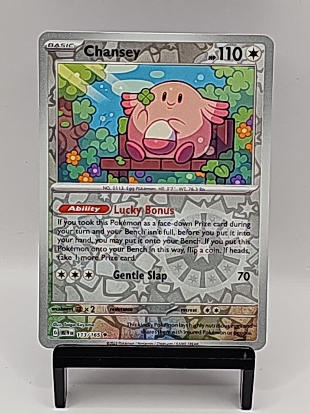 2023 Near Mint Pokemon Chansey 113/165 Reverse Scarlet Holo Violet 151 English