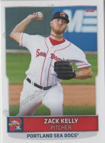 2021 Portland Sea Dogs Zack Kelly RC Rookie Boston Red Sox | eBay