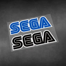 Laptop PC Wall Game Cup Stickers for Sega Decals Vinyl Material