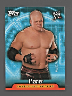 2006 Topps WWE Insider Restricted Access Kane #11 Wrestling Card Big Red Machine