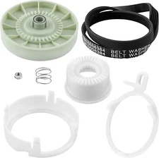 Pulley Clutch Kit & Belt for Whirlpool, Maytag, Kenmore, Amana, Crosley washer
