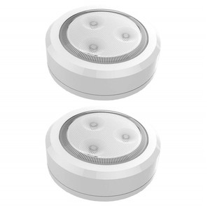 2pc Stack On Gun Safe Cabinet Vault Light Closet Puck Thin Led Bar