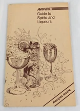 AAFES Guide to Wines & Liqueurs Booklet Recipes Info Military  Class 6 