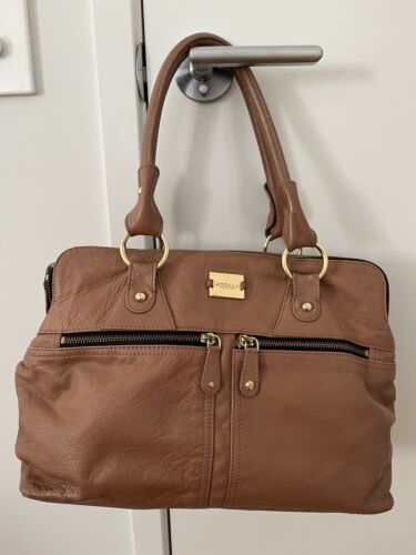 Modalu Leather Pippa Grab Bag. Good Condition. Multiple Compartments Work Bag - Picture 1 of 14