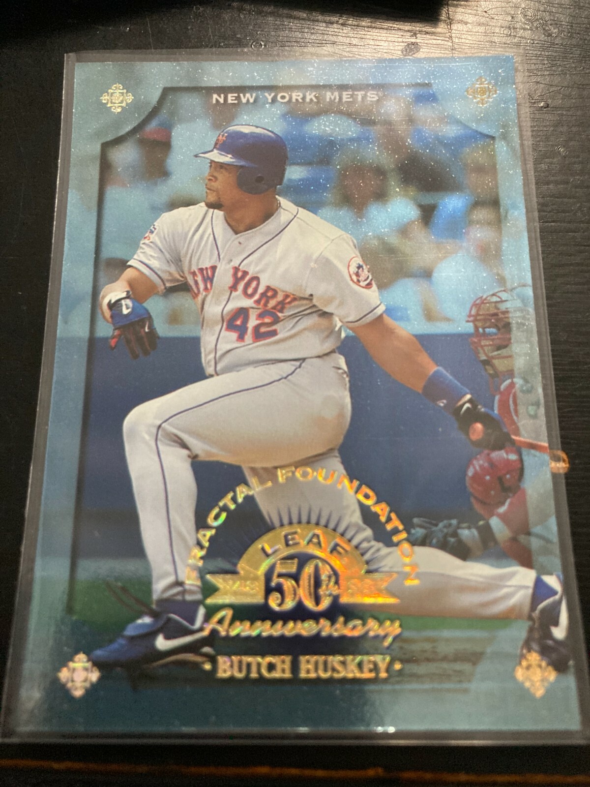  1998 Leaf Fractal Foundations #93 Butch Huskey/Mets/3999! KC38