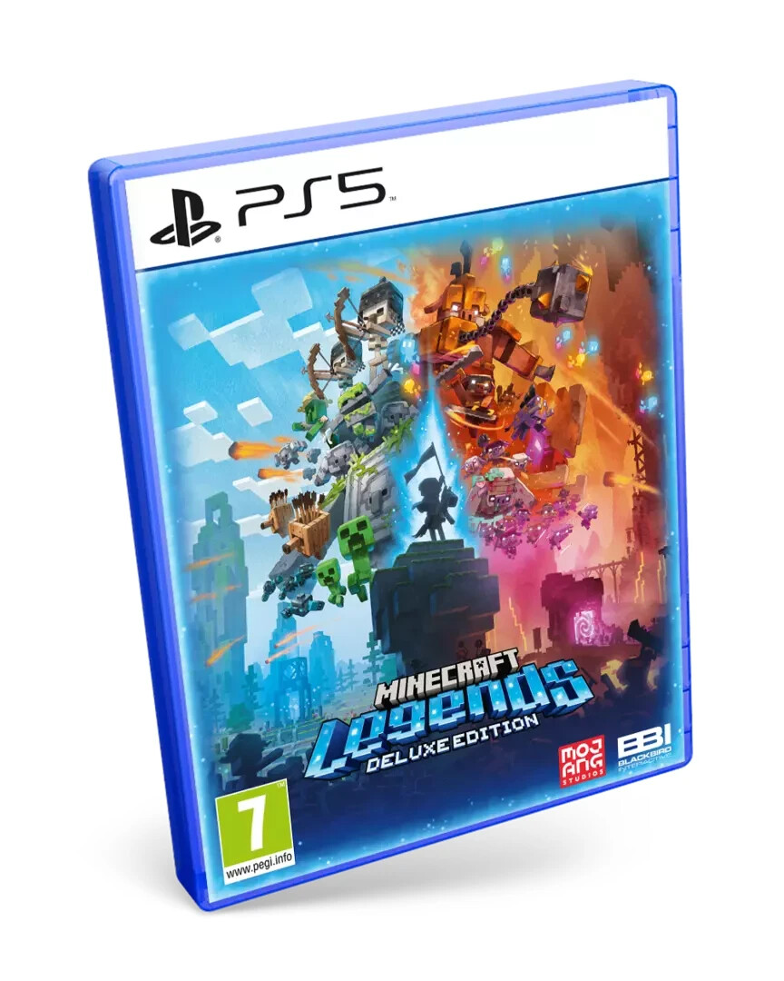 MINECRAFT LEGENDS DELUXE EDITION PS5 PAL ESPAÑA NUEVO FISICO ESPAÑOL