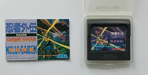 NINJA GAIDEN Cartridge Only - Japanese - Game Gear (250102) with manual