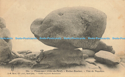 R601452 Royer Nancy 362 Ploumanach Cotes du Nord Rocher Branlant Tete de Napoleo
