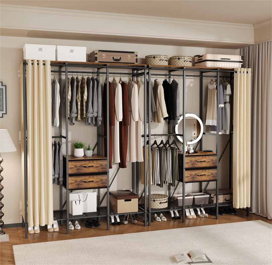 xxl wardrobe hallway cabinet wardrobe cabinet multi-purpose cabinet metal