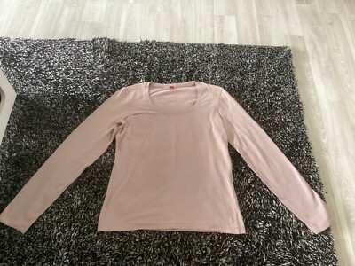 Esprit Damen T Shirt Gr M  Farbe/ Altrosa  Langarm  NEU   