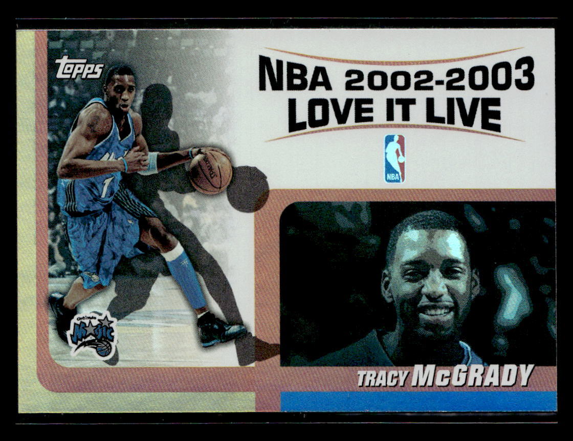 2003-04 Topps #LL-TM Tracy McGrady Love it Live