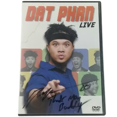 DAT PHAN Live DVD 2008 Autographed Also Starring Chris Clobber