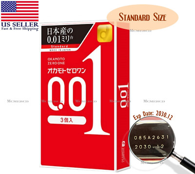 Okamoto 001 Standard Size Polyurethane [EXP DATE: 2030.12] - US Seller