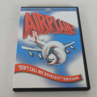 Airplane 1980 Don't Call Me Shirley Edition DVD 2005 Robert Hays Julie Hagerty