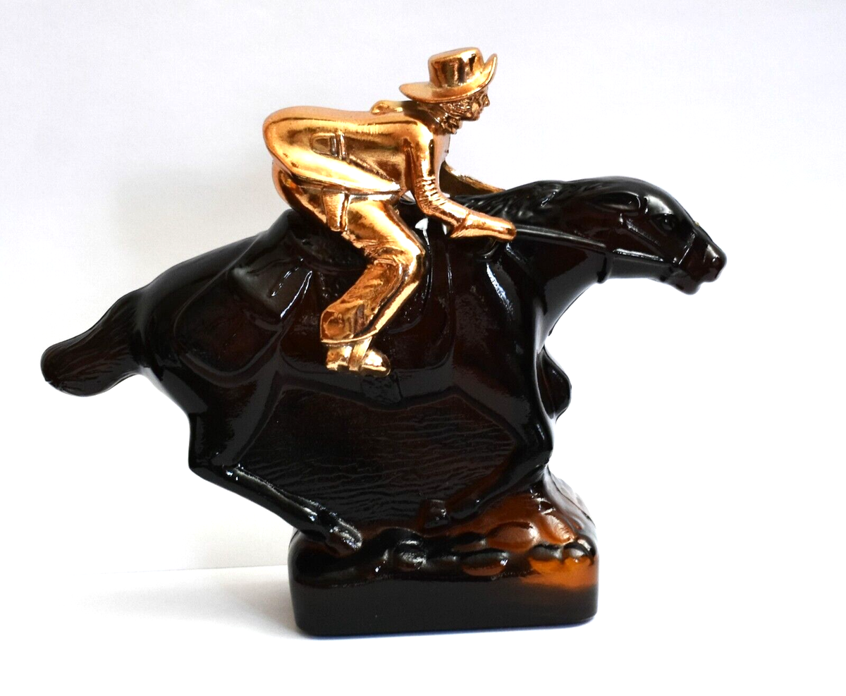 Vintage AVON Wild Horse Pony Decanter 5fl.oz. Full Wild Country