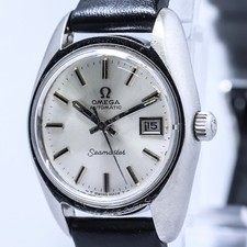 Vintage 1969 **QUASI NUOVO** OMEGA Seamaster Cal.684 Automatico Argento 25mm Donna