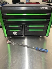 NEW! Matco 1/4" DRIVE 13-3/4" 88 TOOTH FLEX RATCHET ERGO HANDLE Blue AFR128LFB