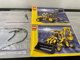 LEGO Technic 8455 Back hoe Loader Pneumatic Working Condition with Original Box