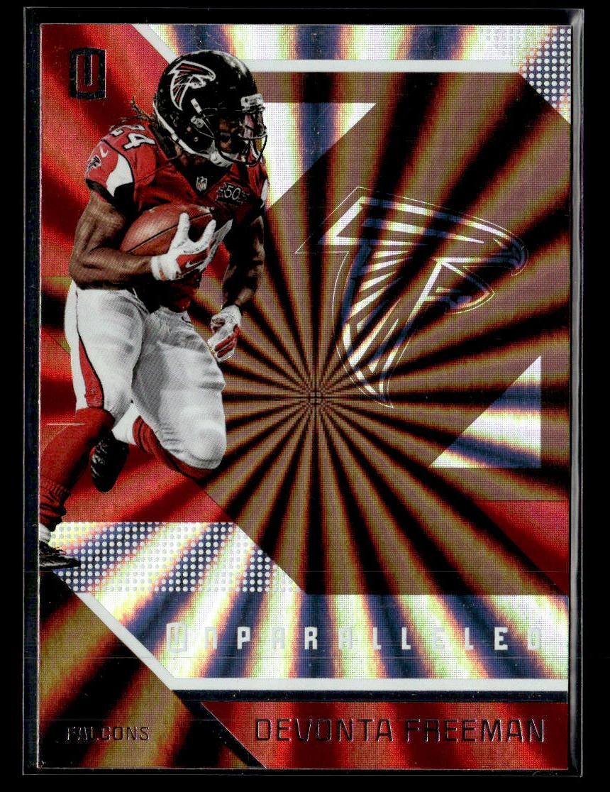 2016 Panini Unparalleled #140 Devonta Freeman Card Atlanta Falcons