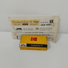 Vintage Kodak Kodacolor II Color Film C 126-20 Sealed In Box EXP January 1976