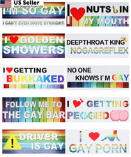 bylikeho 10Pcs Car Stickers,Magnetic Bumper Stickers,Car Classic Style