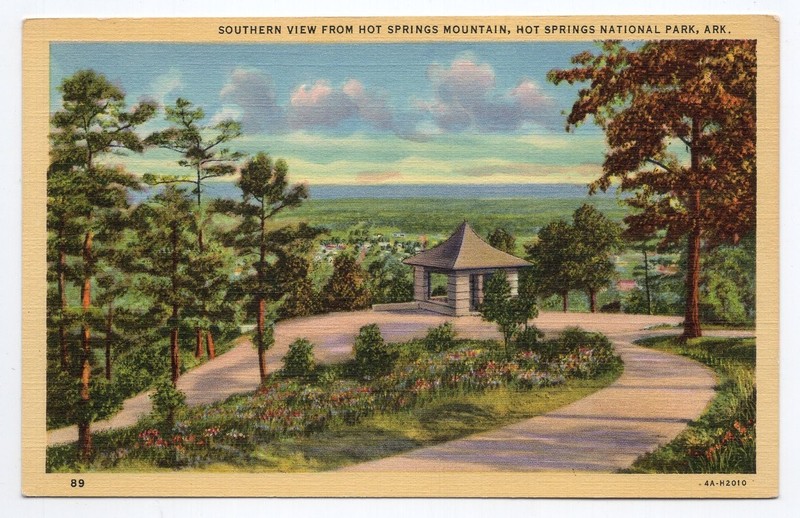 1940s? Linen - Southern View, Hot Springs Mt - Hot Springs Nat'l Park, Arkansas