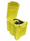 MOBILE DIESEL TANK 200 LITRE WITH 12V PUMP 3300l/min 300w TRANSPORT TANK WITH Z...