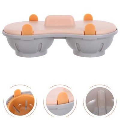  Mikrowellen-eierbereiter Poached Egg Microwave Maker Eierkocher Für 2