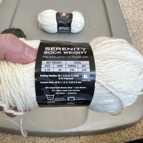 Deborah Norville Serenity Sock Yarn Lot Of 4 Skeins - Picture 6 of 9