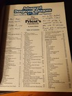 AD&D Complete Priest's Handbook UNIQUE Signed+custom insight Aaron Allston TSR  — photo 1