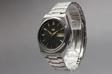  Exc 5 Vintage Seiko 5 7S26-8760 Day/Date Men  s Automatic Watch From JAPAN