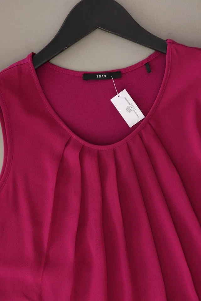 ✨ Chemisier Zero en mousseline chemisier classique pour femme taille 34, XS... - Photo 2/4