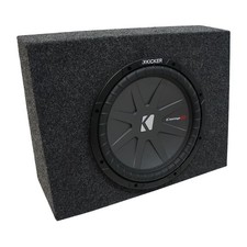Universal Regular Standard Cab Truck Kicker CompR CWR10 Single 10" Sub Box 2 Ohm